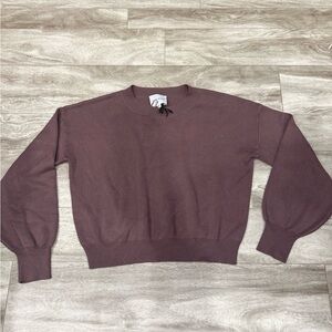 Pink Rose Mauve Knit Top